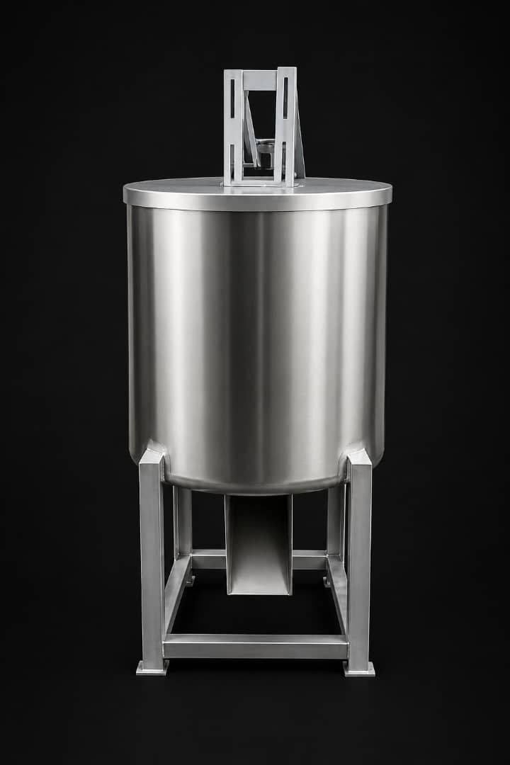 Stainless steel water mixer for feed production